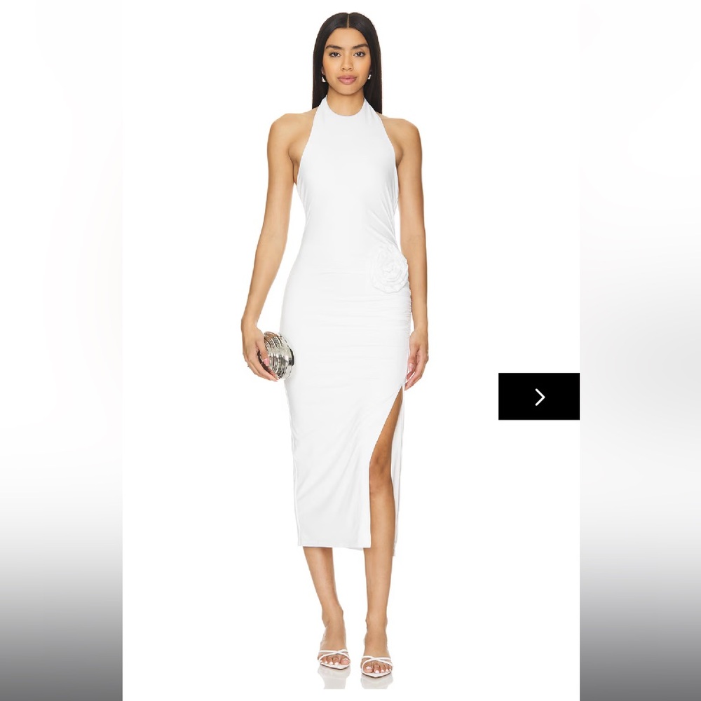 x bridget iris midi dress